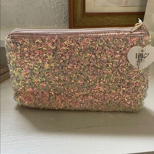 Sequin Pink Clutch